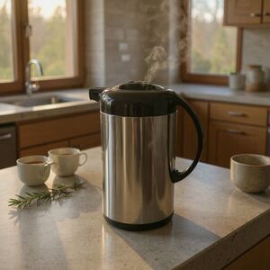 Gevalia Kaffe Coffee Carafe Pitcher 1L Stainless Steel